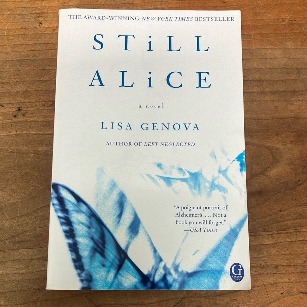 Still Alice by Lisa Genova Book - softcover